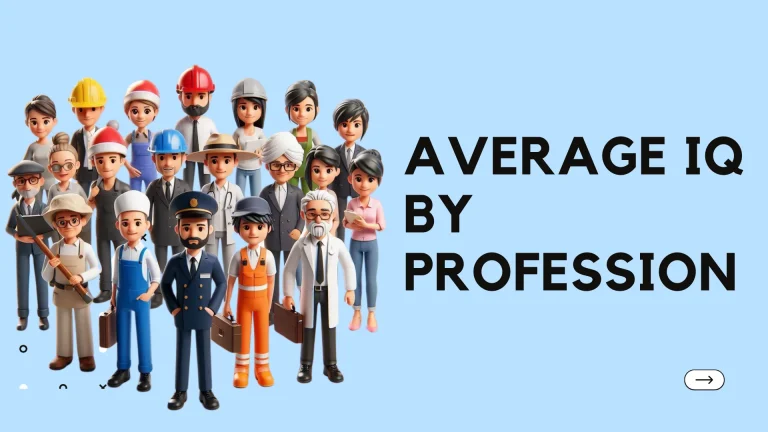 AVERAGE IQ BY PROFESSION