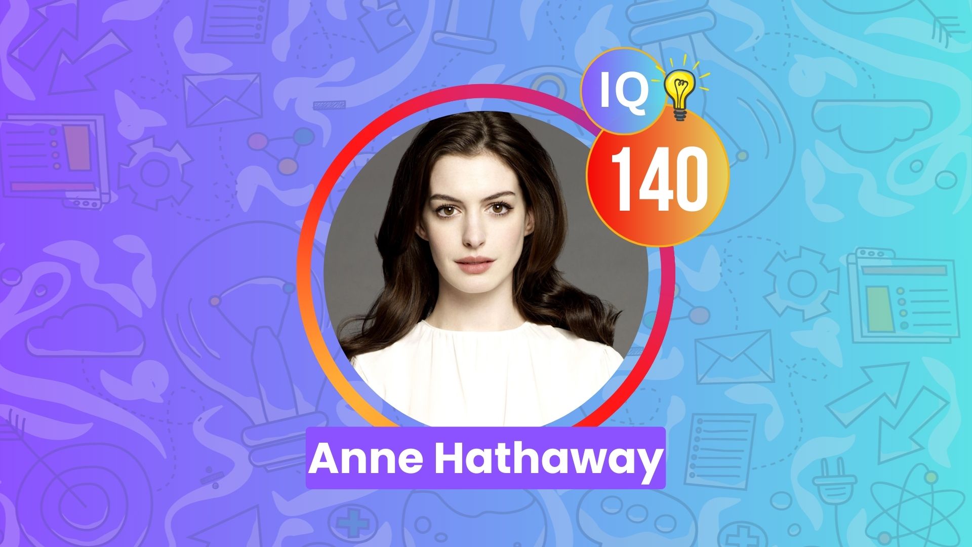 Anne Hathaway IQ