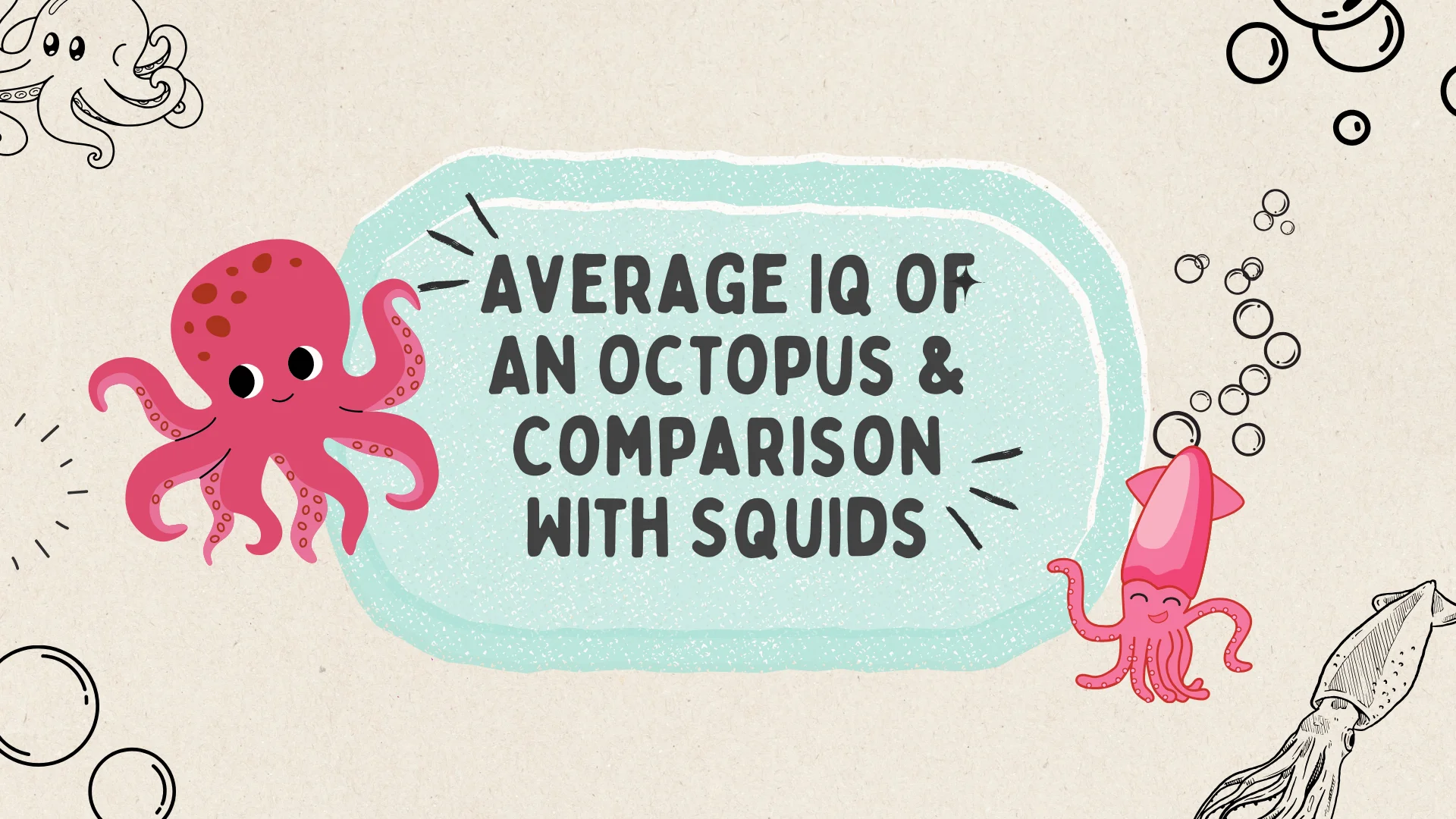 Average Iq Of An Octopus & Comparison With Squids