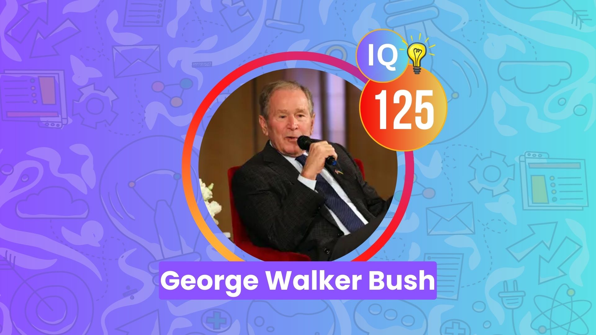 George Walker Bush IQ