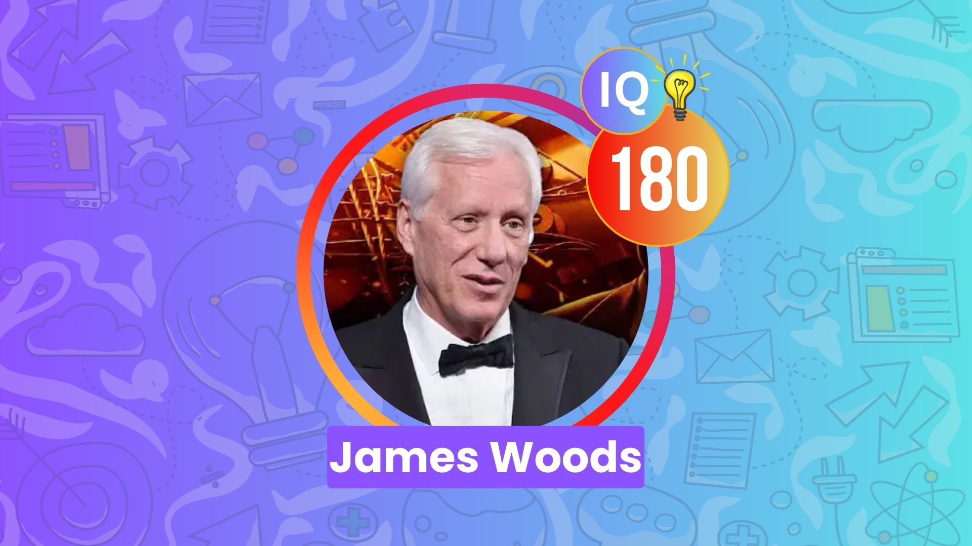 James Woods IQ