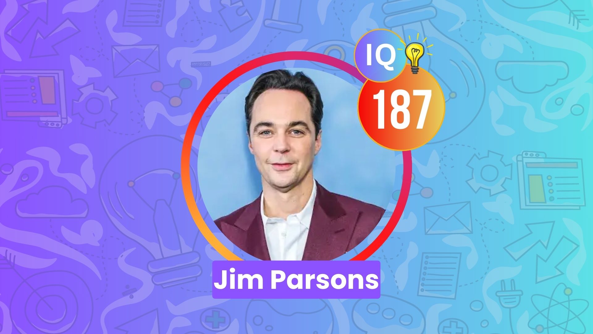 Jim Parsons IQ