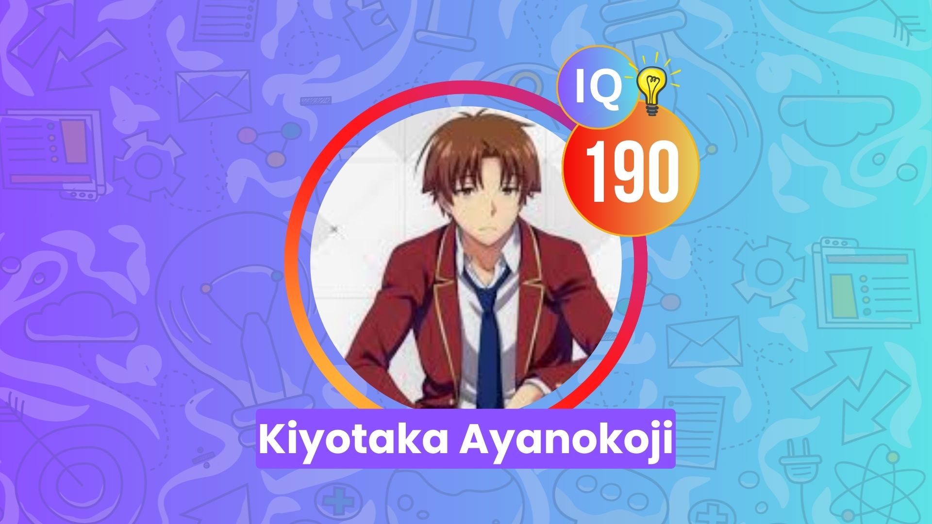 Kiyotaka Ayanokoji IQ