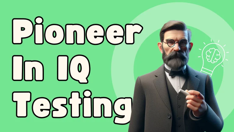 Pioneer In IQ Testing